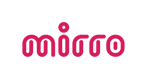 MIRRO - logo - v4 r7 - app red - no tagline - BD-01
